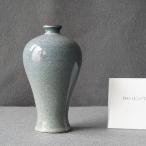 A Chinese robin's egg-glazed 'meiping' vase, Daoguang mark, 20th C. — 照片 8