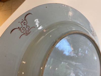 A Chinese rose-verte 'Xi Xiang Ji' dish, Yongzheng — photo 8