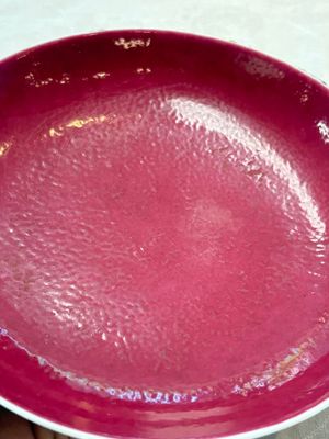 A Chinese ruby-pink-glazed plate, Jiaqing mark and of the period — photo 3