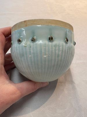 A Chinese russet-glazed qingbai Buddhist bowl, Song or later — photo 2