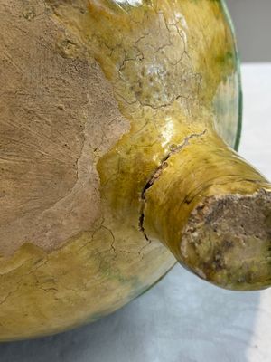 A Chinese sancai-glazed reticulated double-walled tripod censer and cover, Ming — photo 15
