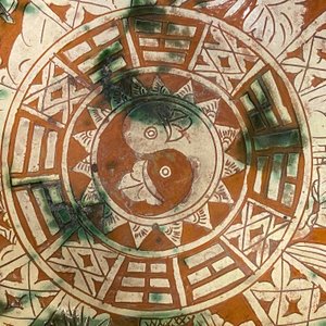 A Chinese sancai-glazed stoneware basin, late Ming — 照片 15