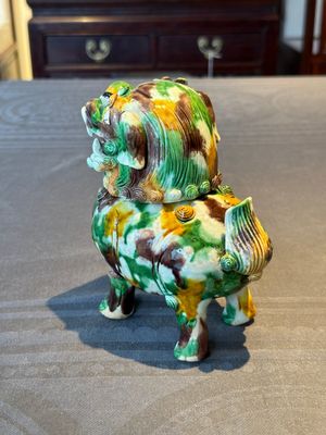 A Chinese sancai 'luduan' censer, Kangxi — 照片 3