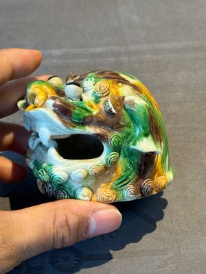 A Chinese sancai 'luduan' censer, Kangxi — 照片 6