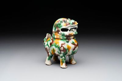 A Chinese sancai 'luduan' censer, Kangxi