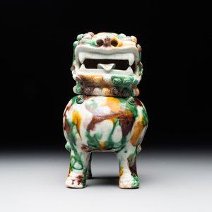 A Chinese sancai 'luduan' censer, Kangxi — 照片 2