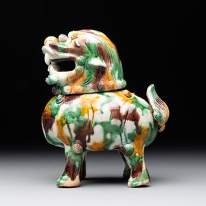 A Chinese sancai 'luduan' censer, Kangxi — 照片 3