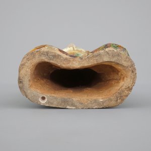 A Chinese Sancai pottery zodiac figure, presumably Ming Dynasty — photo 7