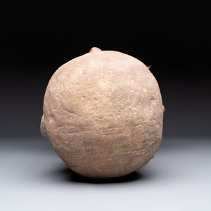 A Chinese sandstone head of a Luohan, early Qing — photo 5