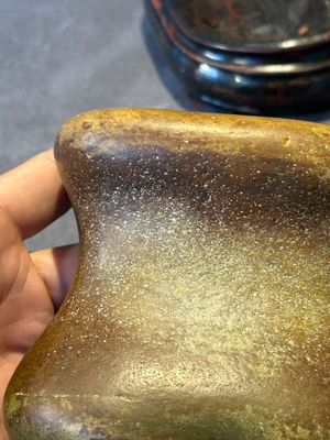 A Chinese scholar's rock on wooden stand, Ming or later — photo 6