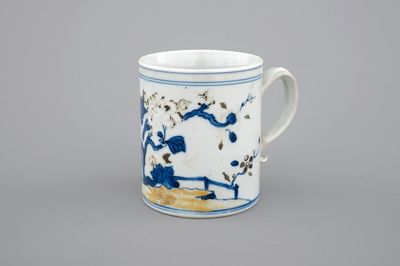 A Chinese shipwreck porcelain beer mug, Nanking Cargo, ca. 1752