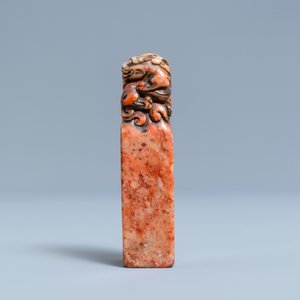 A Chinese Shoushan soapstone seal, Qing — photo 6