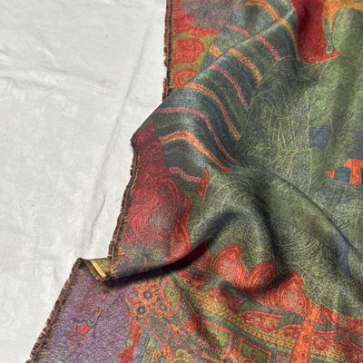 A Chinese silk brocade 'Shakyamuni Buddha' thangka — 照片 13