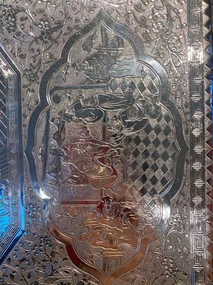 A Chinese silver 4-piece tea service on tray, Tu Mao Xing mark 塗茂興, 19th C. — 照片 53