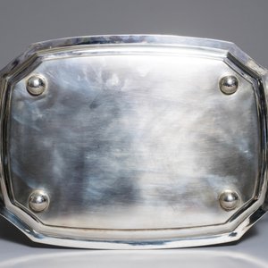 A Chinese silver art deco tea service on tray, Republic, 1st half 20th C. — photo 32