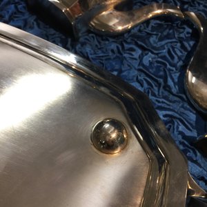 A Chinese silver art deco tea service on tray, Republic, 1st half 20th C. — photo 38