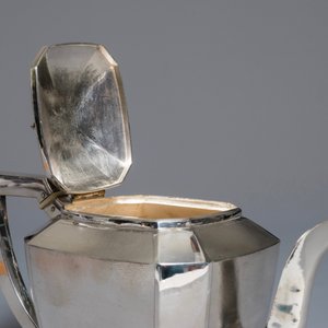 A Chinese silver art deco tea service on tray, Republic, 1st half 20th C. — photo 10