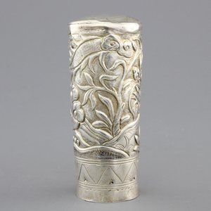 A Chinese silver dragon cane handle, 19th C. — photo 3