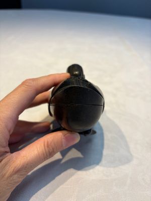 A Chinese silver-inlaid bronze 'Mandarin Duck' censer and cover, Ming — photo 3