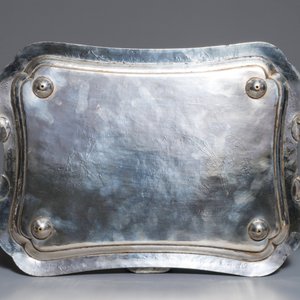 A Chinese silver-plated tea service on tray, Republic, 1st half 20th C. — photo 15