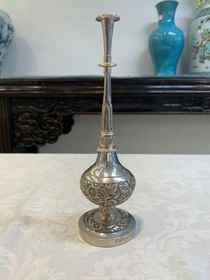 A Chinese silver rose water sprinkler for the Ottoman market, Jin Ji 覲記 mark, 18/19th C. — photo 4