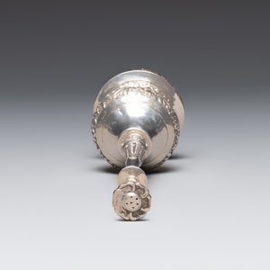 A Chinese silver rose water sprinkler for the Ottoman market, Jin Ji 覲記 mark, 18/19th C. — photo 4