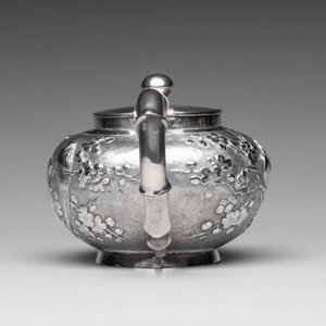 A Chinese silver three-piece tea service, marked Ye Li 業利, Canton, 19/20th C. — 照片 3