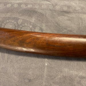 A Chinese silver, tie li mu wood and bone sword, 19th C. — photo 22