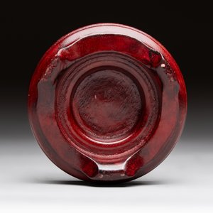 A Chinese 'snowscape' eggshell bowl on wooden stand, Qianlong mark, Republic — photo 9