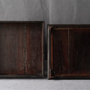 A Chinese soapstone embellished wooden box and cover, 19/20th C. — 照片 12