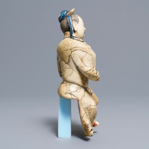 A Chinese soapstone figure of the immortal Han Xiangzi, Kangxi — photo 6