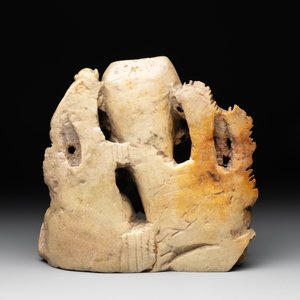 A Chinese soapstone water container with four monkeys, 20th C. — 照片 4