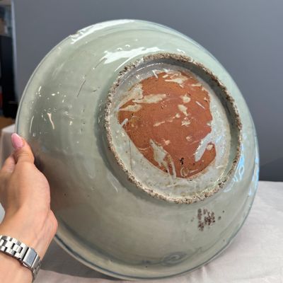 A Chinese Swatow blue and white 'Dragons' dish — 照片 9