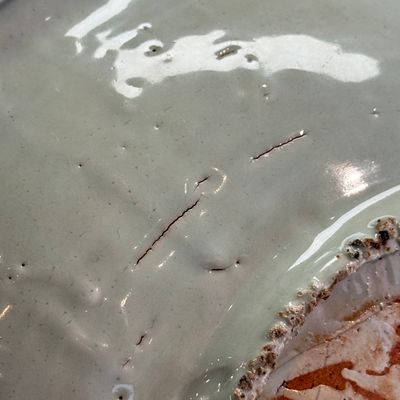 A Chinese Swatow blue and white 'Dragons' dish — 照片 14