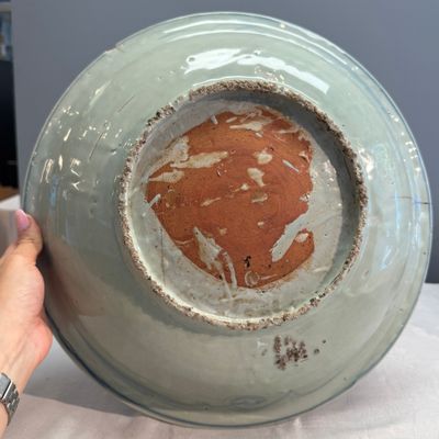 A Chinese Swatow blue and white 'Dragons' dish — 照片 8