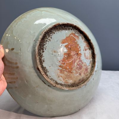 A Chinese Swatow blue and white 'Phoenix' dish — photo 11