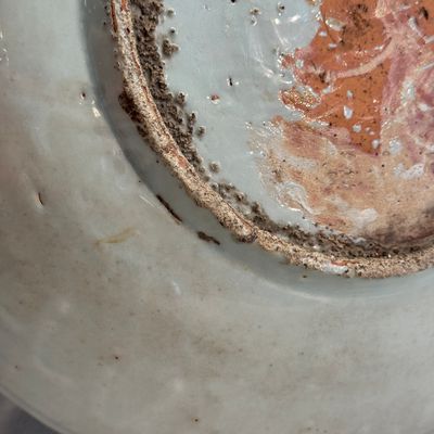 A Chinese Swatow blue and white 'Phoenix' dish — photo 12
