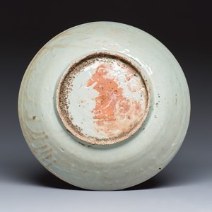 A Chinese Swatow blue and white 'Phoenix' dish — photo 2