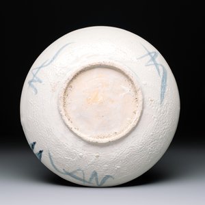 A Chinese Swatow blue and white 'phoenixes' dish, Ming — foto 2