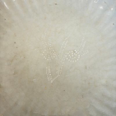 A Chinese Swatow slip-decorated white-ground dish — photo 6