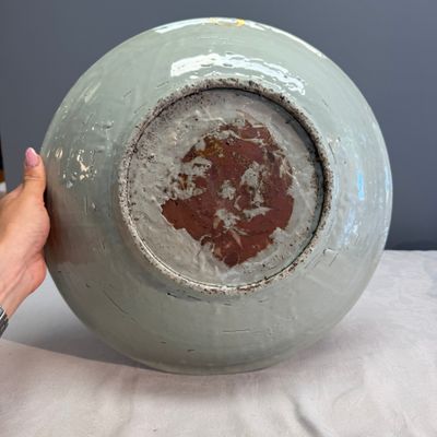 A Chinese Swatow turquoise-enamelled iron-red-decorated 'Split Pagoda' dish — 照片 8