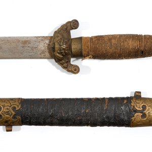 A Chinese sword in its scabbard, 19/20th C. — 照片 4