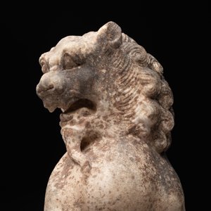 A Chinese Tang-style marble lion, 19/20th C. — photo 6