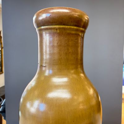 A Chinese teadust-glazed vase — photo 6