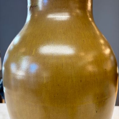 A Chinese teadust-glazed vase — photo 7