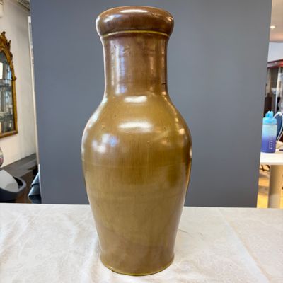 A Chinese teadust-glazed vase — photo 14