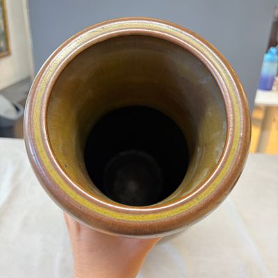 A Chinese teadust-glazed vase — photo 18