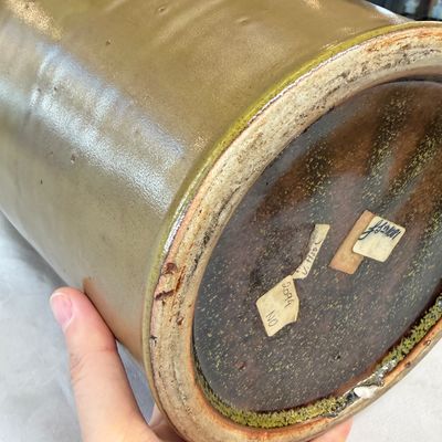 A Chinese teadust-glazed vase — photo 20