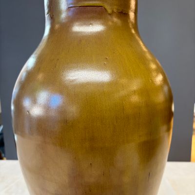 A Chinese teadust-glazed vase — photo 3