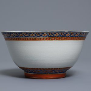 A Chinese Thai market Bencharong bowl, 19th C. — 照片 3